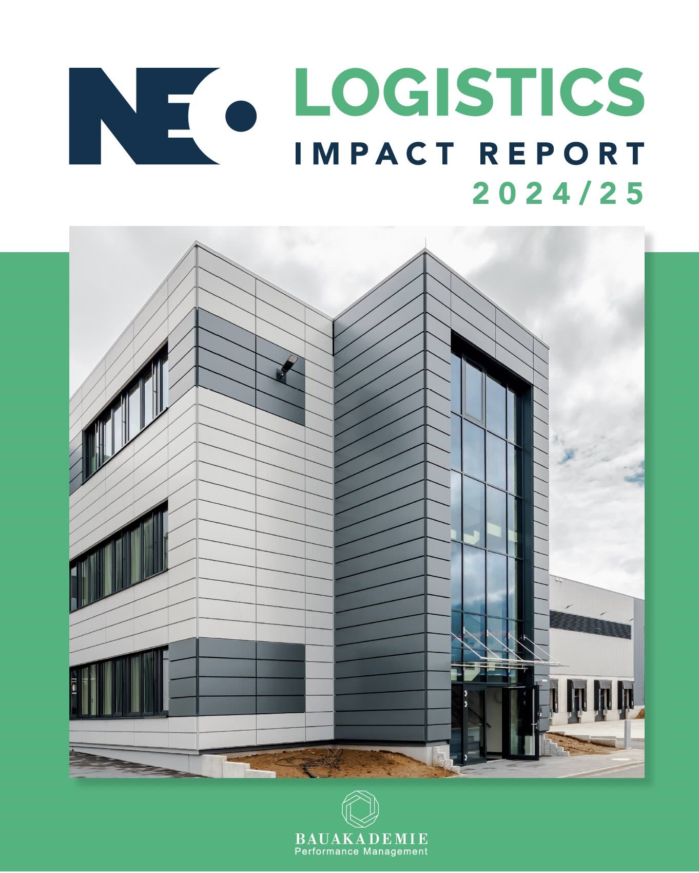 NEO Logistics Impact Report Cover 2024/25