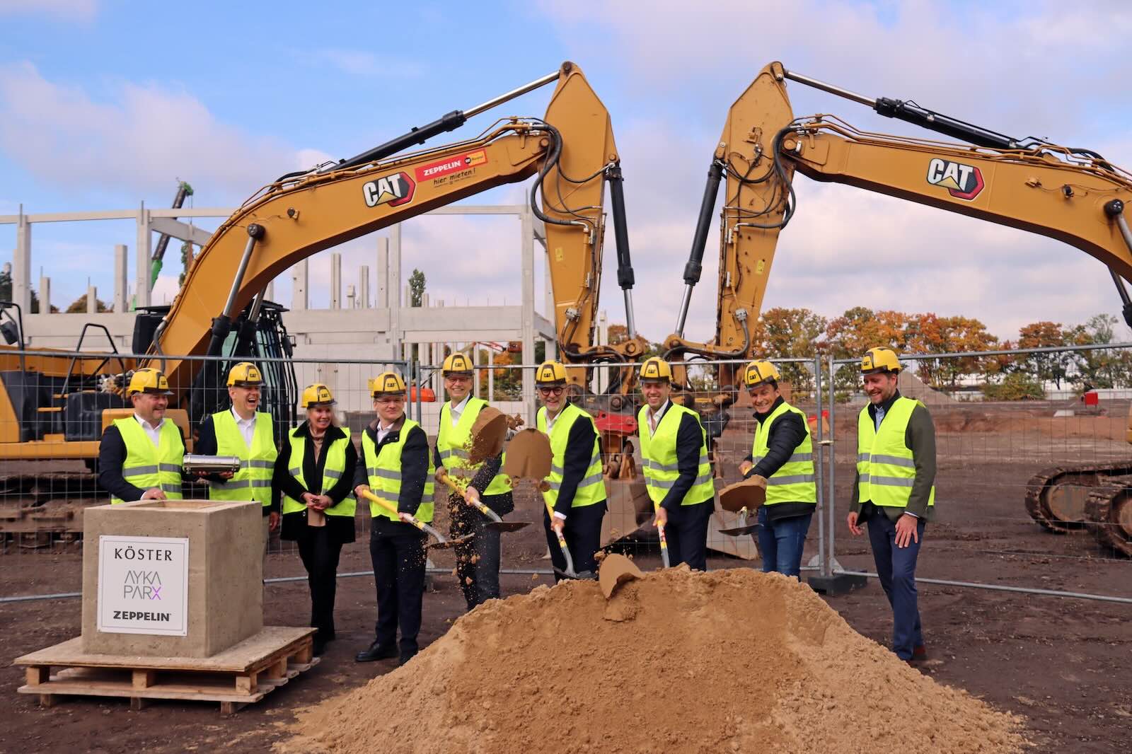 Ayla Grundsteinlegung in Köln